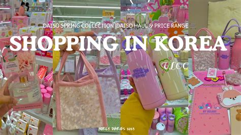 Shopping In Korea Daiso Spring Collection Daiso Haul Price Range