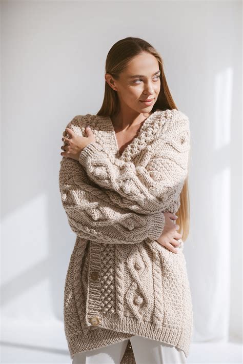 Chunky Knit Cardigan Uk Hot Sale