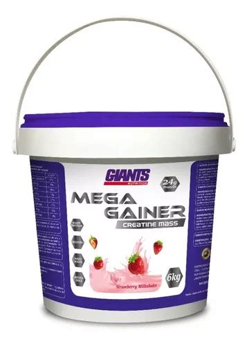 Suplemento en polvo Giants Nutrition Mega Gainer hipercalórico sabor