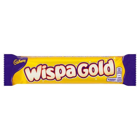 Cadbury Wispa Gold 12 Bars British Chocolate Candy Full Size Bars