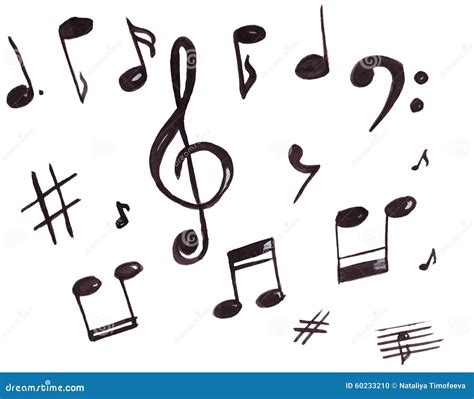 Dibujos Notas Musicales Clave De Sol Las Claves Musicales O Llaves