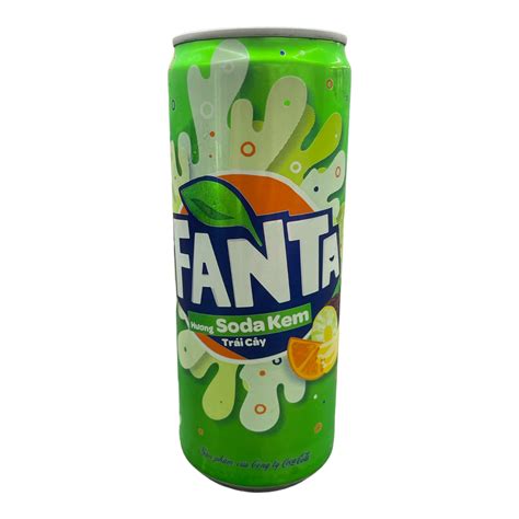 Fanta Cream Soda Huong Soda Kem 320ml Yeg Exotic