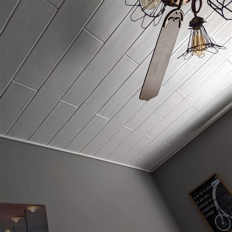 Plain White Ceiling Planks ☑️ Talissa Decor - Decorative Ceiling Planks