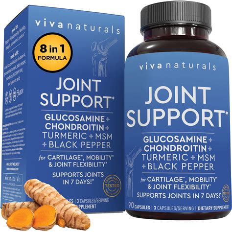 Joint Supplement With Glucosamine Chondroitin MSM Turmeric