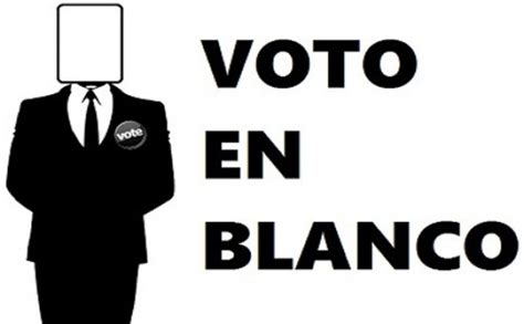 Qu Sucede Con El Voto En Blanco En Segunda Vuelta De Elecciones