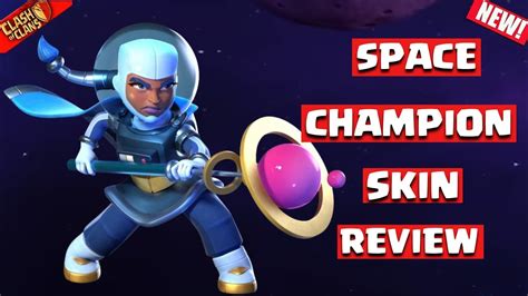 New Space Champion Skin Review Space Champion All Animations