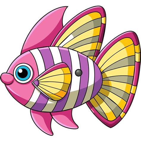 Banded Butterflyfish Fish Knocks Vector Kawaii Premium Ai Generated