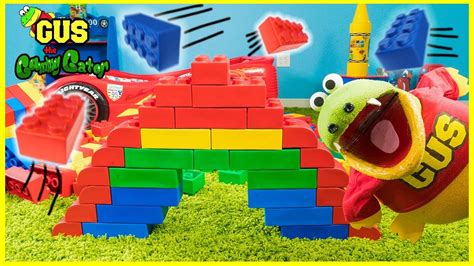 Giant Lego Build Contest Who Can Build The Best Dinosaur Moe Vs Gus