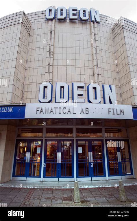 Odeon Cinema Muswell Hill Entrance Art Deco Stock Photo Alamy