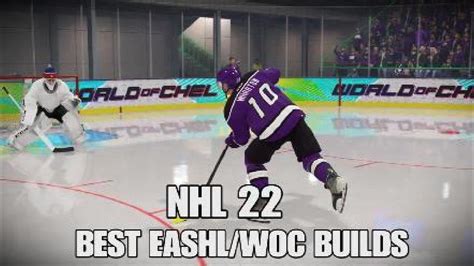 Nhl Best Eashl World Of Chel Builds Youtube