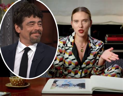 Scarlett Johansson Opens Up About Rumor She And Benicio Del Toro Had Sex In An Elevator After