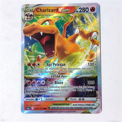 Jual Charizard VSTAR RRR 014 172 S12a Kartu Pokemon Indonesia