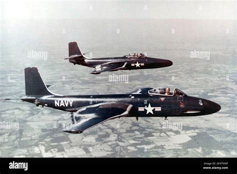 Mcdonnell F2h Banshee Hi Res Stock Photography And Images Alamy