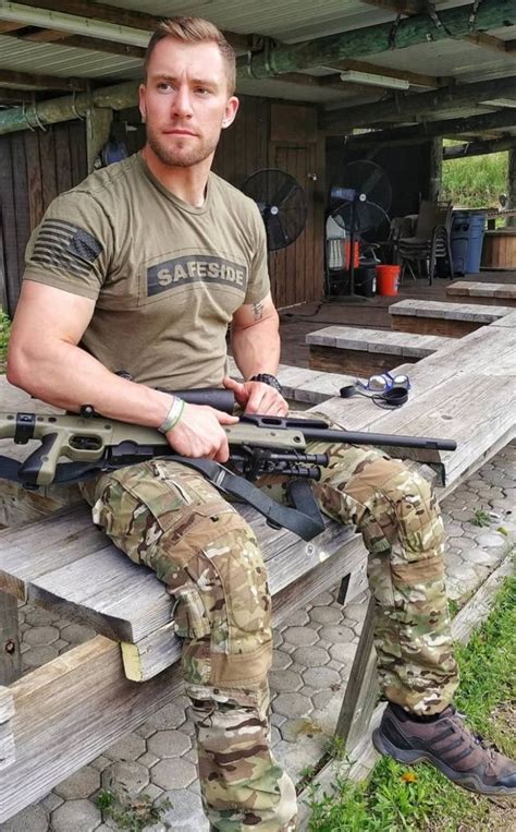 Gentlemen Prefer Big Military Boys Hot Army Men Military Muscle