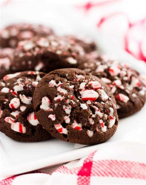 Double Chocolate Chip Peppermint Cookies Spoonful Of Flavor