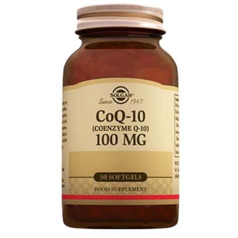 Solgar Coenzyme Q10 100 mg 30 Kapsül - 33984009479 | Kozvit