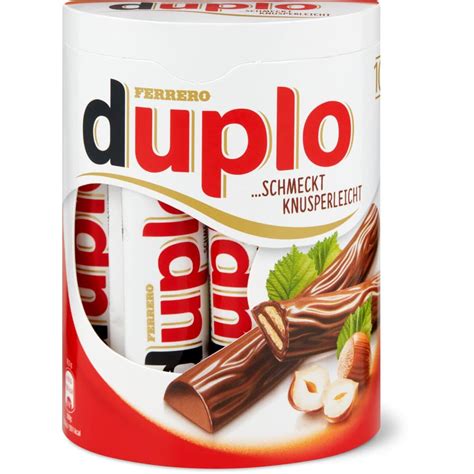 Ferrero Duplo · milk chocolate · Hazelnut cream filling • Migros