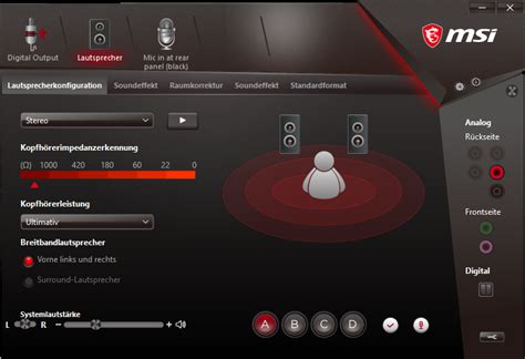 Msi Realtek Hd Audio Manager - AUDIO BARU