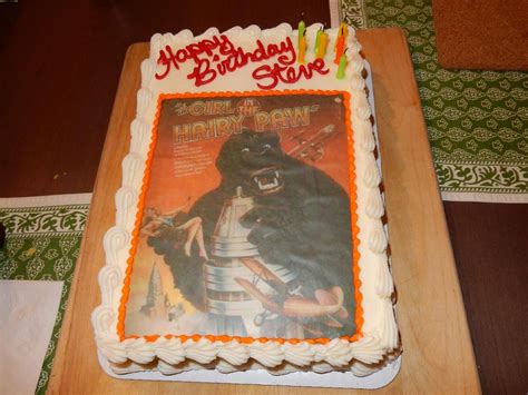 King Kong Birthday Cake Image File 770