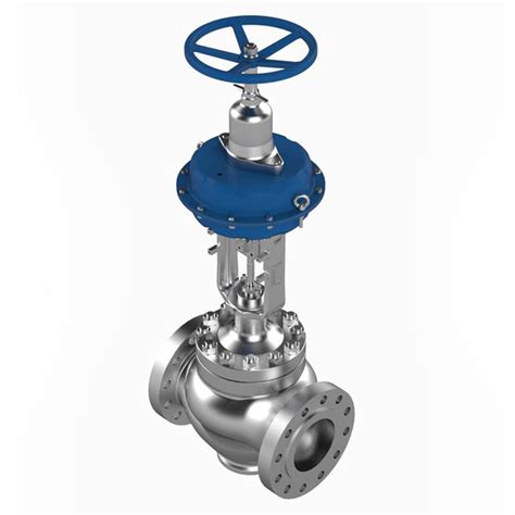 Pneumatic Diaphragm Single Seated Control Valve With ISO9001