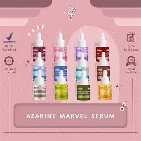 Jual Azarine Marvel Serum Series Shopee Indonesia