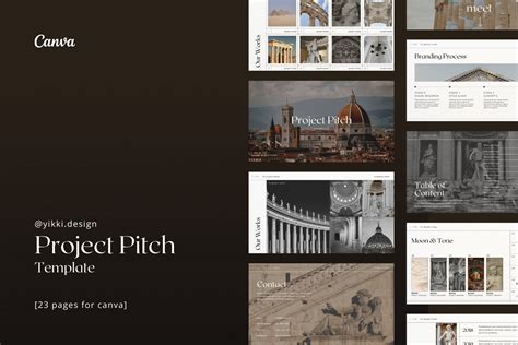 Pitch Deck Template | CANVA | Presentation Templates ~ Creative Market