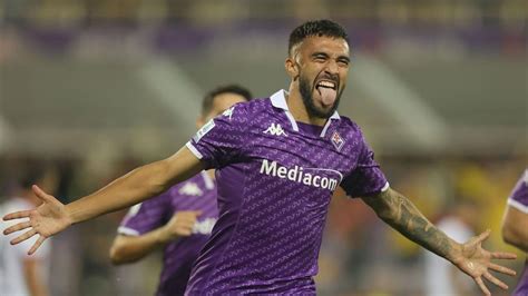 Serie A Fiorentina Cagliari Nico Gonzalez Autogol Di Dossena E