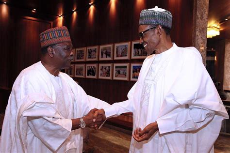 Photos Yakubu Gowon Visits President Buhari Politics Nigeria