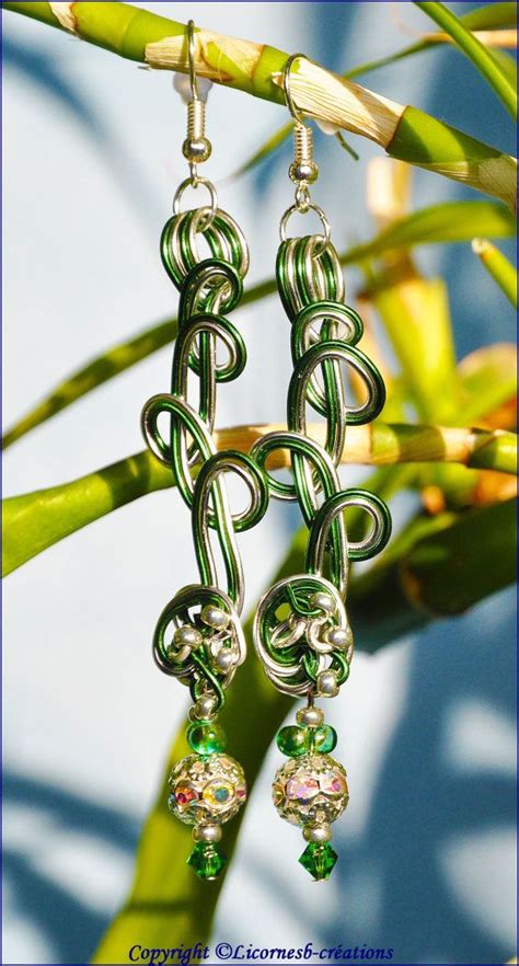 Earrings Made Hand Pierced Or Clips Glass Beads Swarovski And