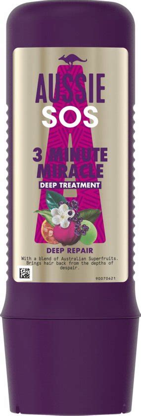 Aussie Haarmasker Sos Deep Repair 3 Minute Miracle Intensieve