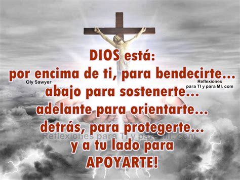 Reflexiones para TI y para MÍ DIOS está por encima de ti para