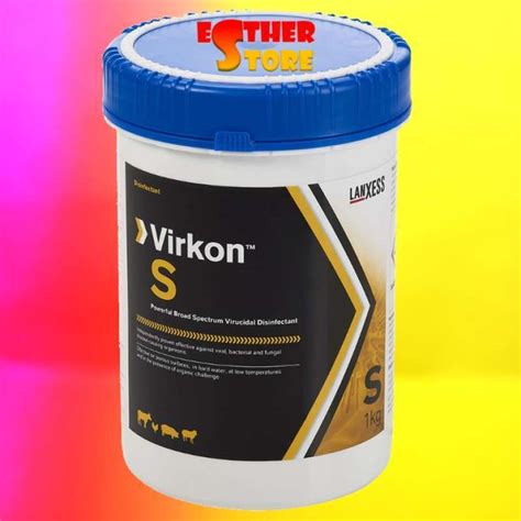 Jual Disinfectant Virkon S 1 Kg Desinfektan Asli Dari Lanxess Bukan