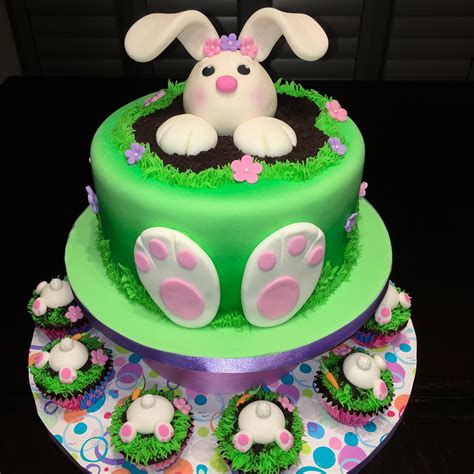 Bunny Cake Cake Bunny Cake Fondant Cakes