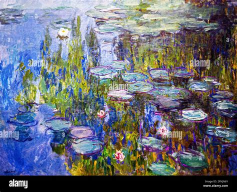 Claude Monet Water Lilies Hi Res Stock Photography And Images Alamy