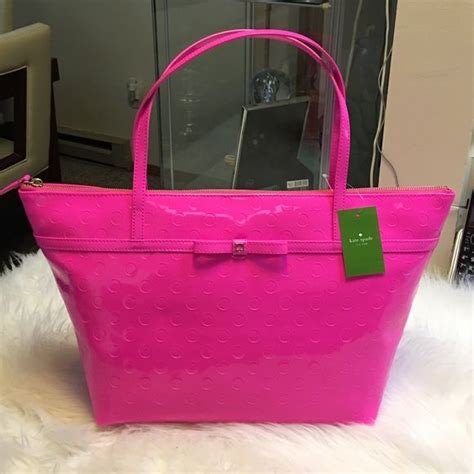 Tote Hot Pink Kate Spade Purse For Women Paul Smith