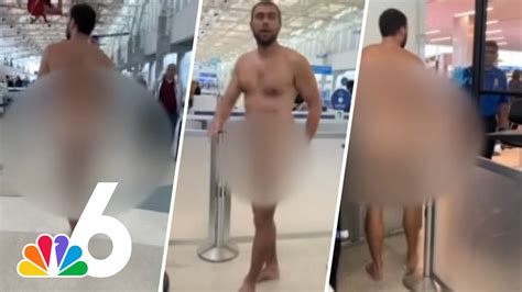 Drunk Naked Man Seen Strolling Through Fort Lauderdale Airport