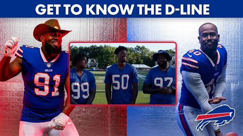 Get to Know the 2022 Buffalo Bills Defensive Line!