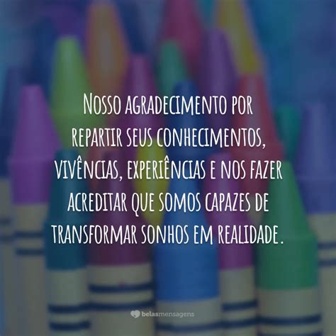 Mensagem De Agradecimento Para Escola E Professores Fdplearn