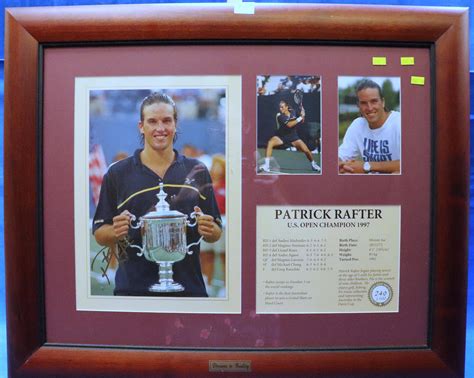 Download Patrick Rafter Us Open Champion Frame Wallpaper | Wallpapers.com