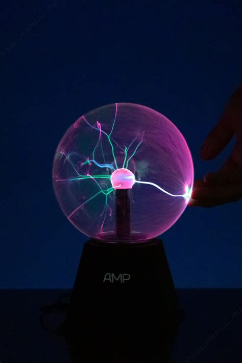 Плазменный шар 16 см Amperia Greenflow Audio
