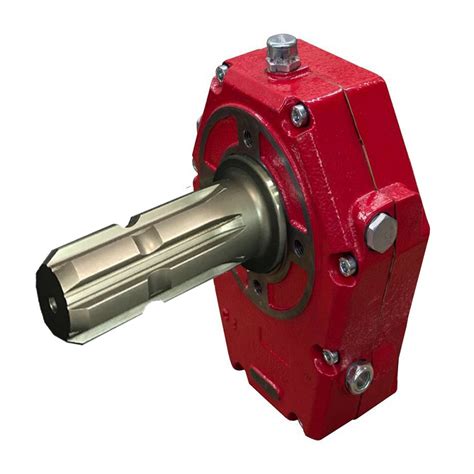 Hydraulic Series Cast Iron Pto Gearbox Group Male Shaft