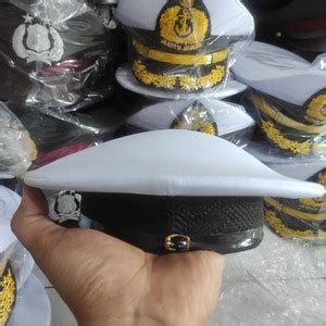 Jual Topi Pet PAMA TNI AL Perwira Pertama Angkatan Laut PDU PDH Utama