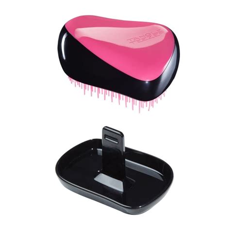 Tangle Teezer Compact Styler On The Go Detangling Hairbrush Pink