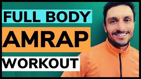 Bodyweight Amrap Minute Full Body Workout Youtube