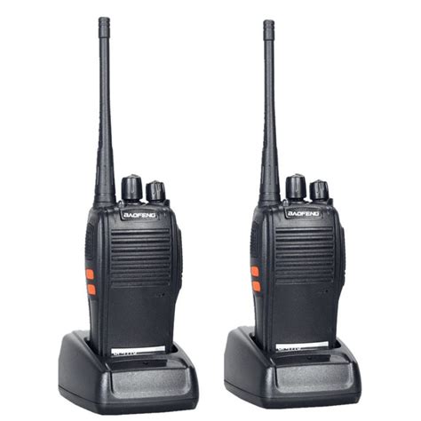 Kit 2 Radio Comunicador Baofeng 777s Profissional Ht Uhf 16 Canais