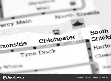 Chichester Station Newcastle Metro Map Stock Photo Hot Sex Picture