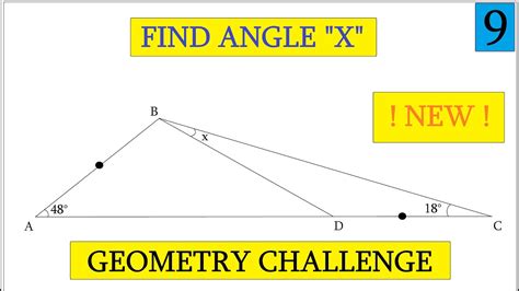 Geometry Quiz Exercise 9 Hard Geometry Problem Find Angle X
