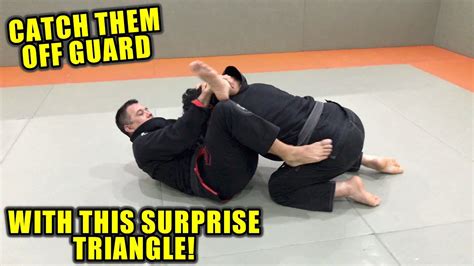 FightHACKS Quick Slick Brazilian Jiu Jitsu Triangle Choke Set Up And