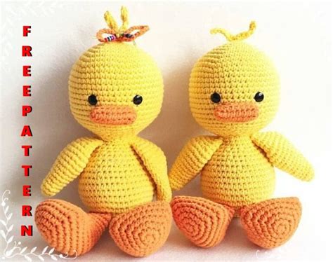 Amigurumi Duck Free Pattern Amigurumi