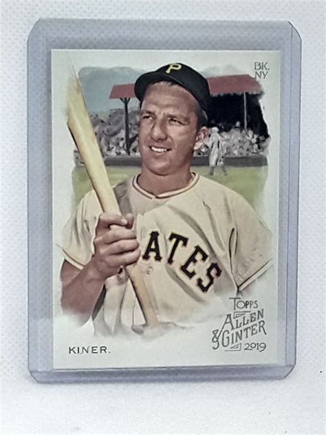 Ralph Kiner Topps Allen Ginter Baseball Pittsburgh